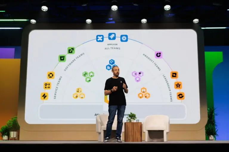 Photo of Michael Cannon-Brookes (cofounder and CEO) Atlassian © Atlassian